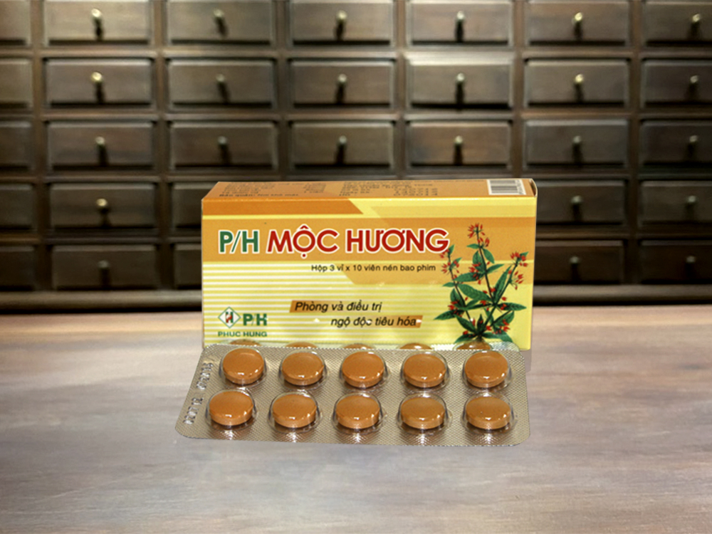 Thuốc P/H Mộc hương